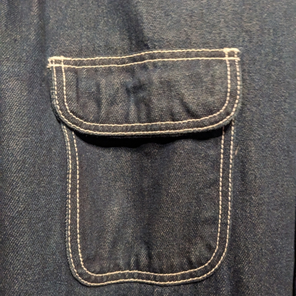 Bob Barker denim blanket lined chore coat - Picture 7 of 16